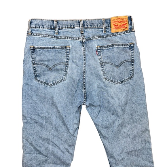 Levi’s 505 Straight Leg Light Wash Jeans Men’s 38X30 - Picture 4 of 7
